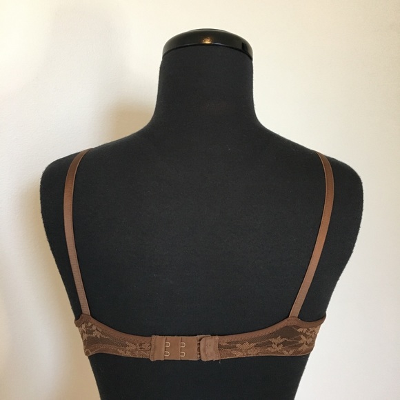 Vassarette Brown Wirefree Bra, 36A - Picture 2 of 7